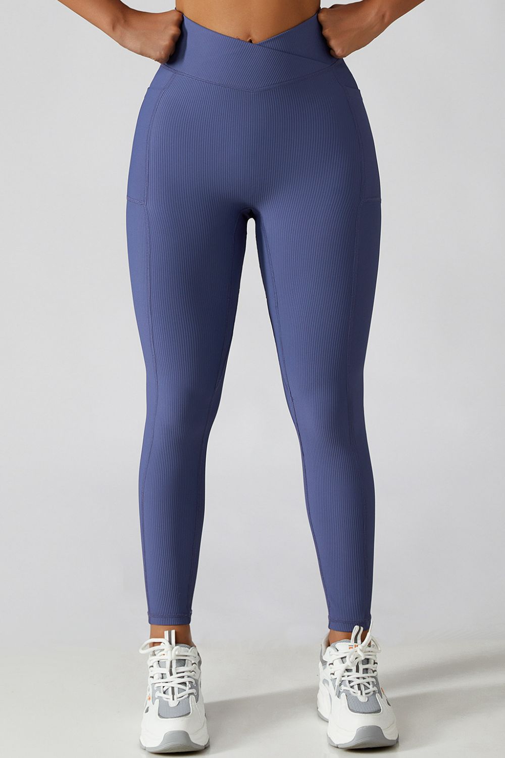 Basic Bae Crossover Waist Active Leggingss