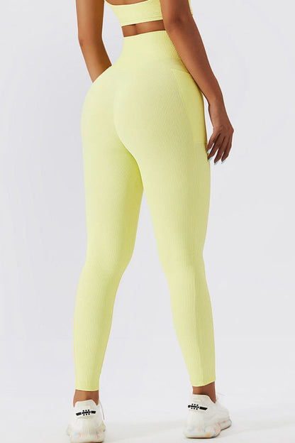 Basic Bae Crossover Waist Active Leggingss